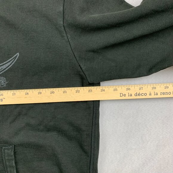 Mitchell & Ness Toronto Raptors Mens Sweater XL Black Hoodie Basketball Japanese - Picture 5 of 8